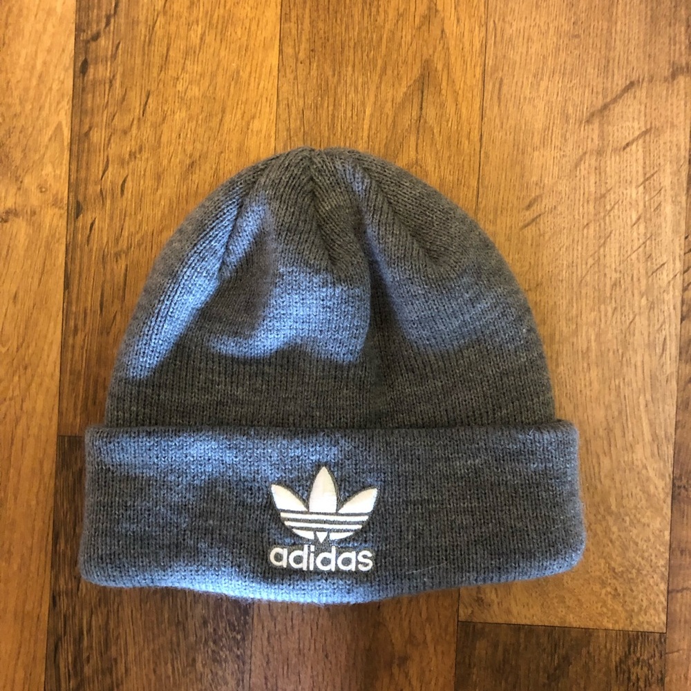 Adidas Heather Grey Beanie